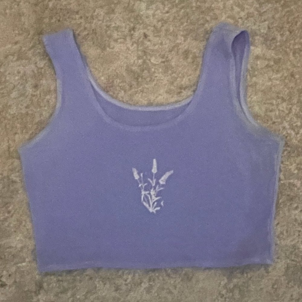 Purusha People Lavender Top size Medium
